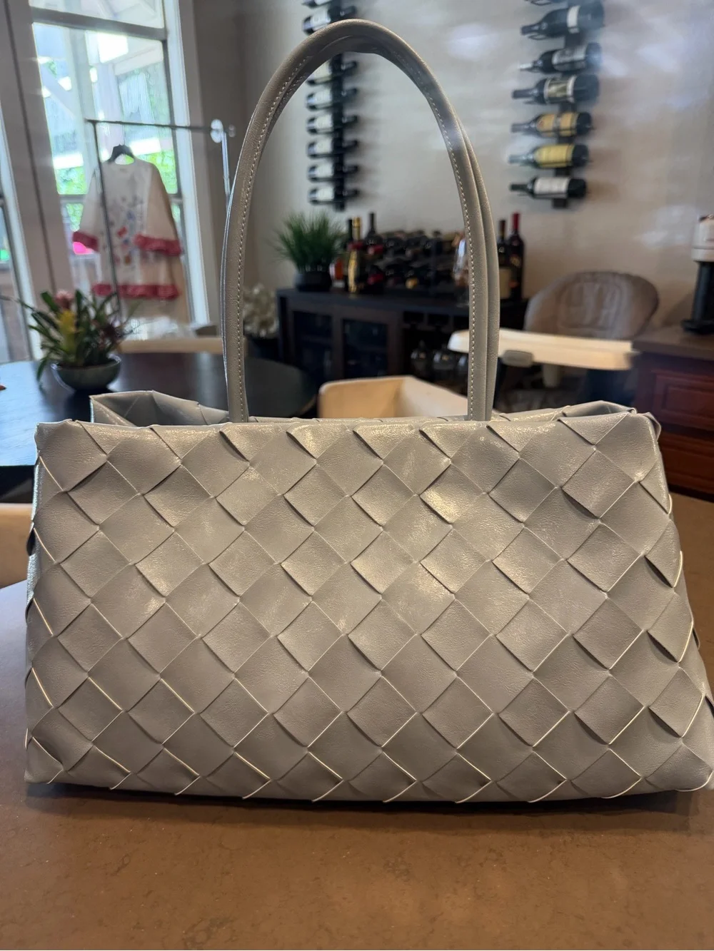 NWT Mode Luxe Elsy Satchel - Blue